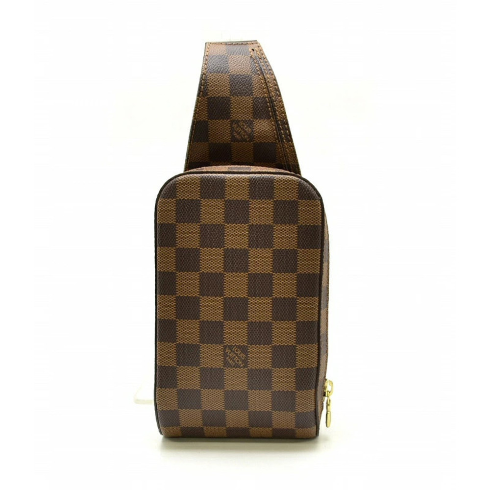 LOUIS VUITTON Damier Geronimos Body Bag Shoulder Waist Clutch